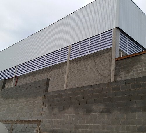 Instalação de Venezianas Industriais em Sorocaba 2014